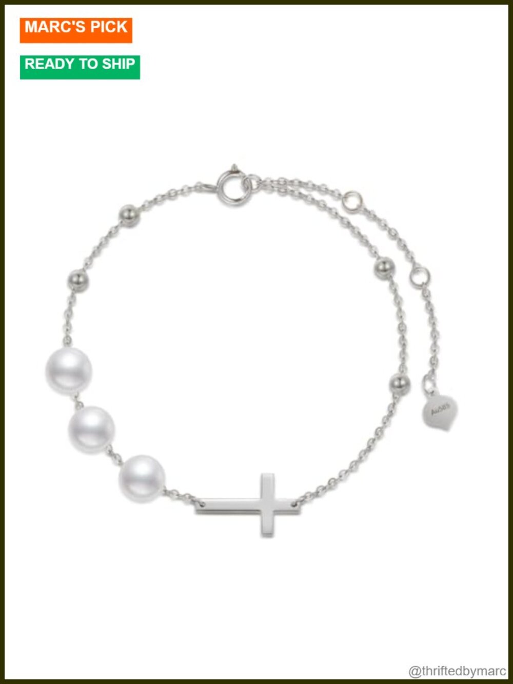 14k Gold Cross Bracelet for Women Sideways Crucifix Religious Jewelry Gift